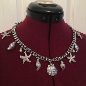 Mermaid seashell necklace